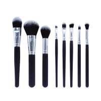 Free Sample 8pc Makeup Brush Set With  Private Label OED ODM Custom Logo Manufacturer